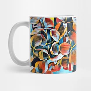 Crested Flower Graphic Art Design | Digital Art | Painting Mug